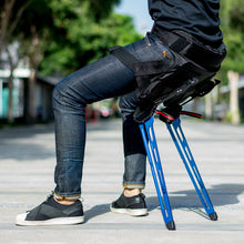Load image into Gallery viewer, Lex wearable bionic chair Jotunn Blue Left