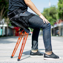 Load image into Gallery viewer, Lex wearable bionic chair Jovian Orange Right
