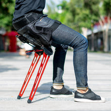 Load image into Gallery viewer, Lex wearable bionic chair Yaksa Red Right side