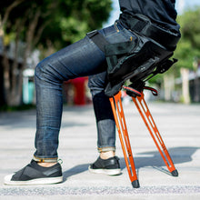 Load image into Gallery viewer, Lex wearable bionic chair Jovian Orange Left
